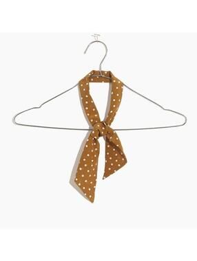 Madewell Silk Skinny Bandana Egyptian Gold Multi